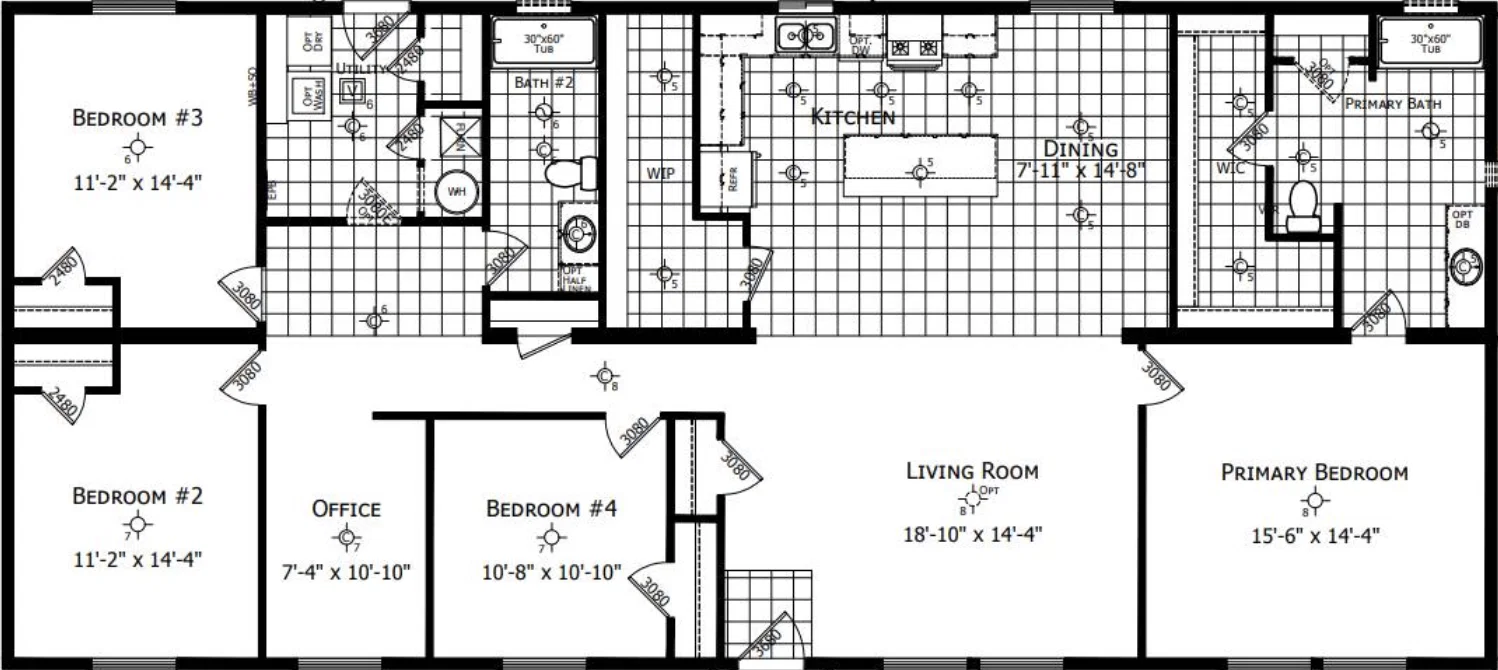 On sale now up to $10,000 off / noble series 3268h42370 floor plan and hero home features