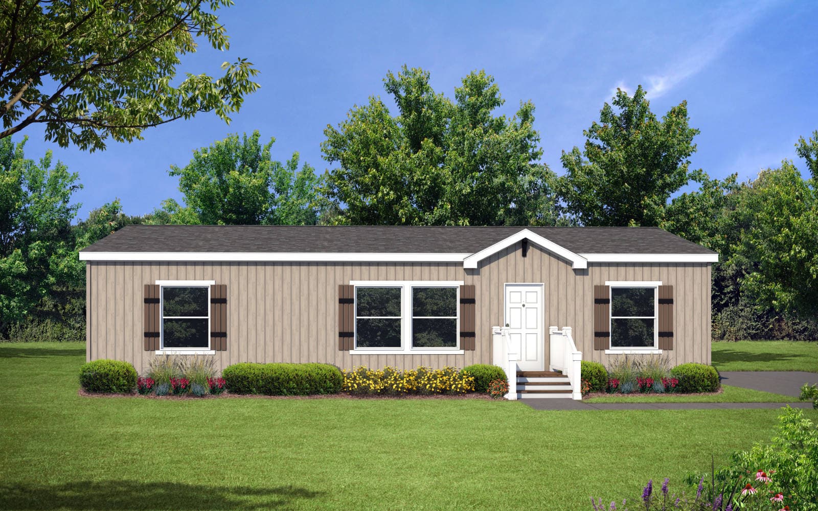 On sale now up to $10,000 off / dreamworks dw-4483b hero, elevation, and exterior home features