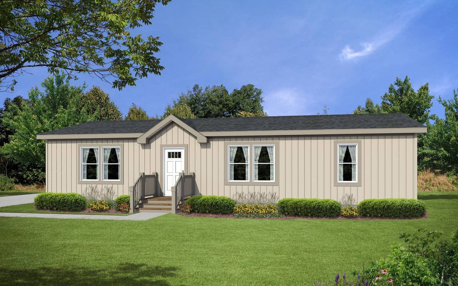 Hidden creek estates / hc6523pxl hero, elevation, and exterior home features